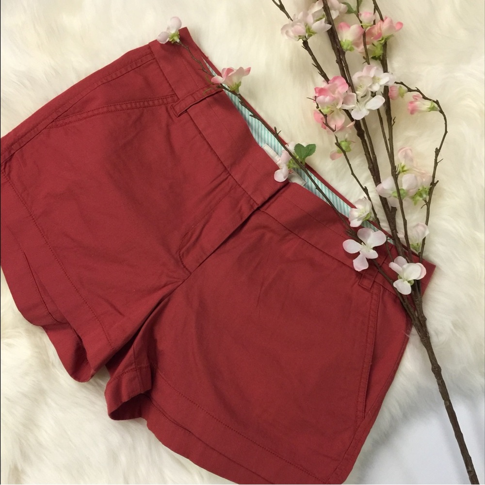 JCREW FACTORY CHINOSHORTS SZ 4 NWT